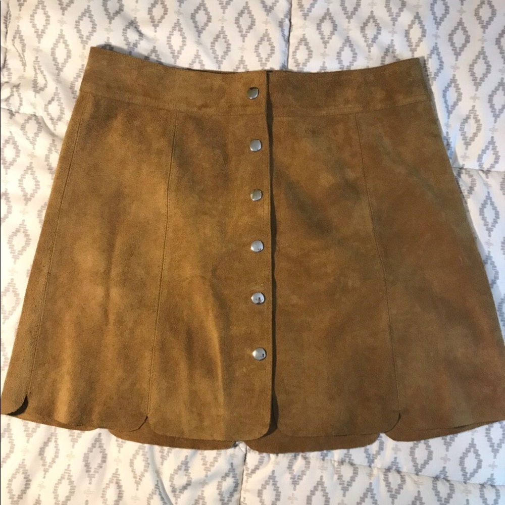 Isabel Marant Étoile Velvet button-down Skirt.